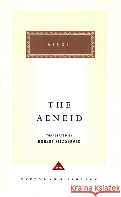 The Aeneid Virgil 9781857150858 Everyman - książka
