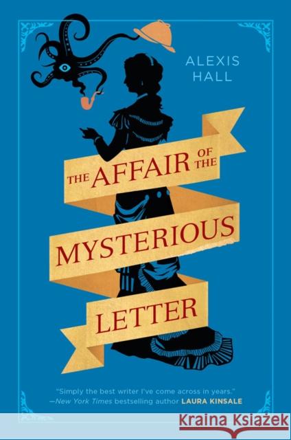 The Affair of the Mysterious Letter Alexis Hall 9780440001331 Ace Books - książka