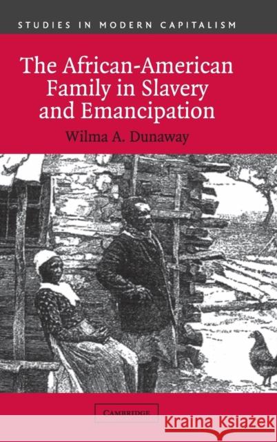 The African-American Family in Slavery and Emancipation Wilma A. Dunaway (Virginia Polytechnic Institute and State University) 9780521812764 Cambridge University Press - książka