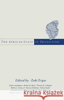 The African State in Transition Zaki Ergas 9781349188888 Palgrave MacMillan - książka