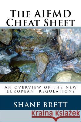 The AIFMD Cheat Sheet Brett, Shane 9781490996356 Createspace - książka