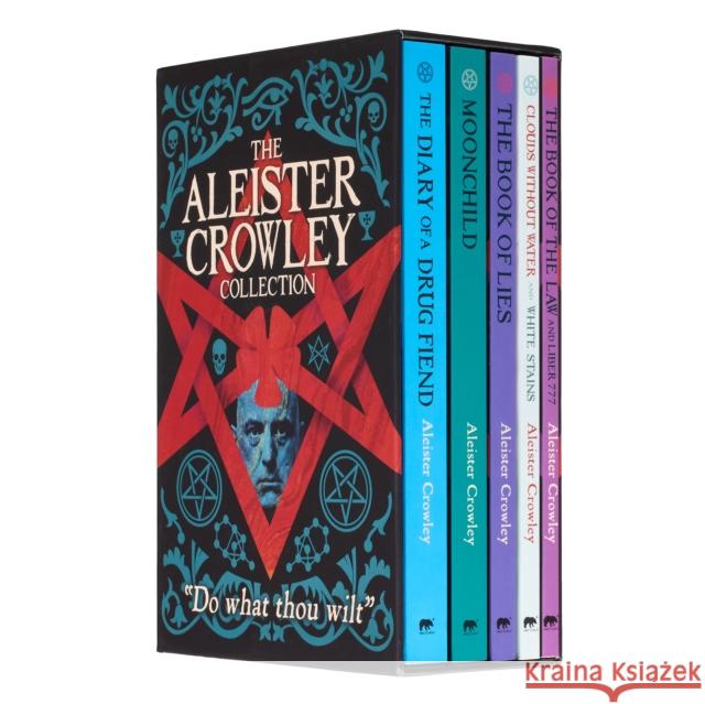 The Aleister Crowley Collection: 5-Book Paperback Boxed Set Aleister Crowley 9781398826656 Arcturus Publishing Ltd - książka