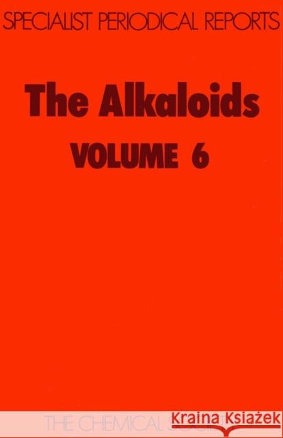 The Alkaloids: Volume 6 Grundon, M. F. 9780851863078  - książka