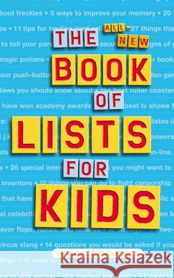 The All-New Book of Lists for Kids Sandra Choron Harry Choron 9780618191352 Mariner Books - książka