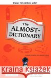 The Almost-Dictionary John Dalston 9780981957906 Aspectedge