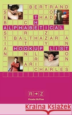 The Alphabetical Hookup List R-Z Phoebe MacPhee Phoebe McPhee 9780743448444 MTV Books - książka