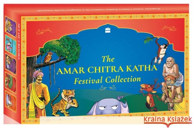The Amar Chitra Katha Festival Collection Boxset of 5 books Amar Chitra Katha 9789356998407 HarperCollins India - książka