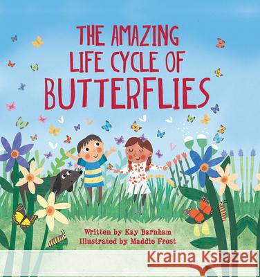 The Amazing Life Cycle of Butterflies Kay Barnham Maddie Frost 9781438050423 Barron's Educational Series - książka