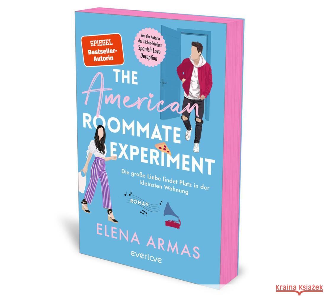 The American Roommate Experiment - Die große Liebe findet Platz in der kleinsten Wohnung Armas, Elena 9783492064804 everlove - książka