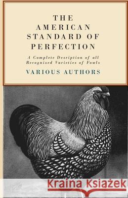 The American Standard of Perfection - A Complete Description of all Recognized Varieties of Fowls Various 9781445509761 Barclay Press - książka
