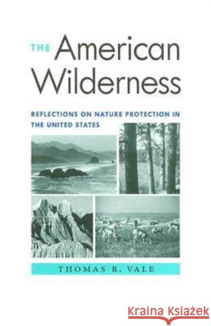 The American Wilderness: Reflections on Nature Protection in the United States Vale, Thomas R. 9780813923369 University of Virginia Press - książka