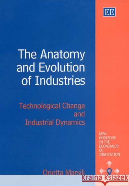 The Anatomy and Evolution of Industries: Technological Change and Industrial Dynamics Orietta Marsili 9781840645590 Edward Elgar Publishing Ltd - książka