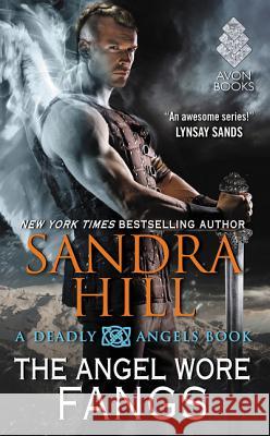 The Angel Wore Fangs Sandra Hill 9780062356543 Avon Books - książka