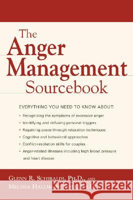 The Anger Management Sourcebook Glen R Schiraldi 9780737305913  - książka