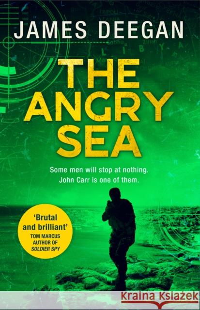 The Angry Sea James Deegan   9780008229566 HarperCollins Publishers - książka