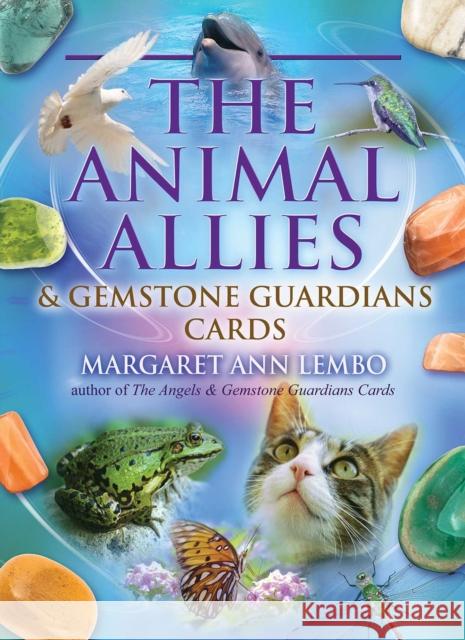 The Animal Allies and Gemstone Guardians Cards Margaret Ann Lembo, Richard Crookes 9781844097418 Inner Traditions Bear and Company - książka