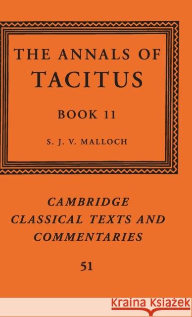 The Annals of Tacitus: Book 11  Tacitus 9781107011106  - książka