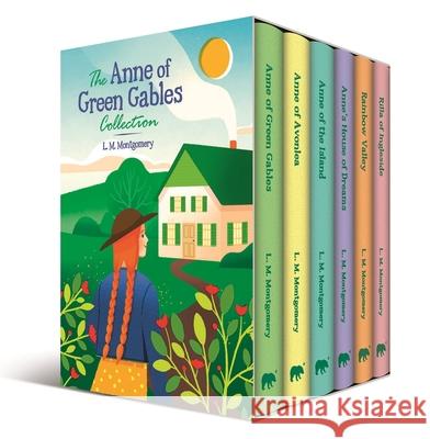 The Anne of Green Gables Collection: Deluxe 6-Volume Box Set Edition Montgomery, L. M. 9781788283663 Arcturus Publishing - książka