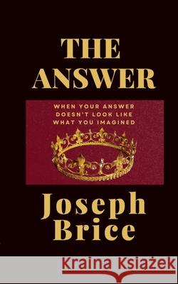 The Answer Joseph Brice 9798227502148 Bcmg - książka