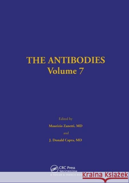 The Antibodies  9780367454876 Taylor and Francis - książka