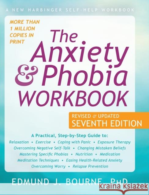 The Anxiety and Phobia Workbook Edmund Bourne 9781648370335 Echo Point Books & Media, LLC - książka