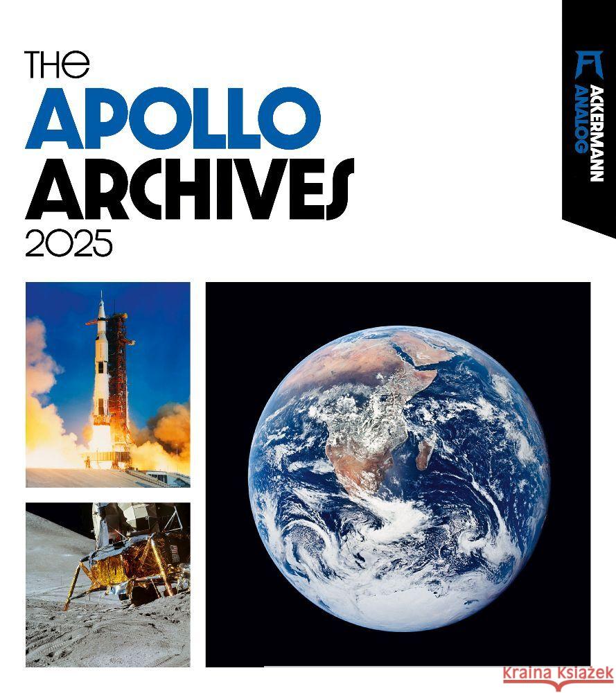 The Apollo Archives Kalender 2025 Ackermann Kunstverlag 9783838425085 Ackermann Kunstverlag - książka