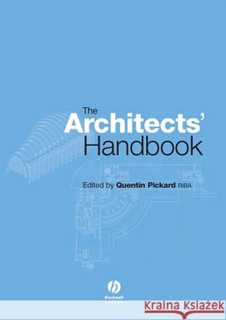 The Architects' Handbook Quentin Pickard 9781405135054  - książka