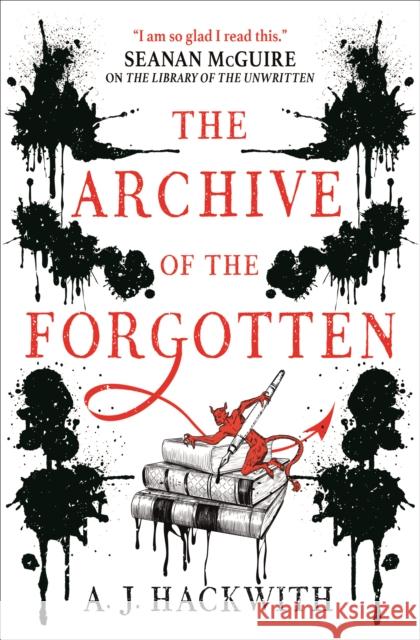 The Archive of the Forgotten A. J. Hackwith   9781789093193 Titan Books Ltd - książka