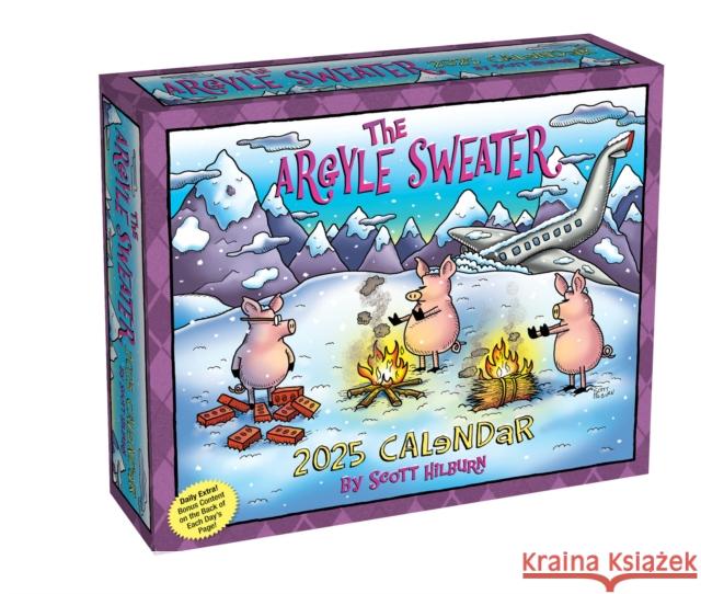 The Argyle Sweater 2025 Day-to-Day Calendar Scott Hilburn 9781524886981 Andrews McMeel Publishing - książka