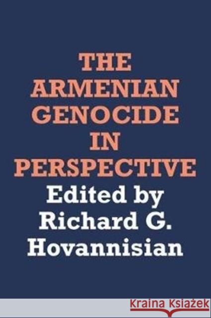 The Armenian Genocide in Perspective Stephen R. Graubard, Richard G. Hovannisian 9781138534292 Taylor & Francis Ltd - książka