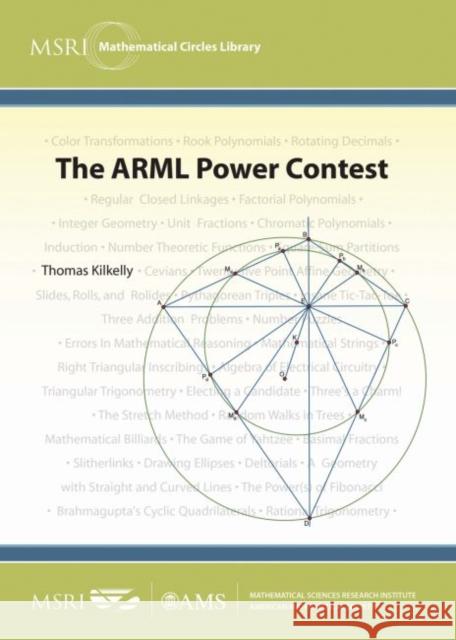 The ARML Power Contest Thomas Kilkelly   9781470418809 American Mathematical Society - książka