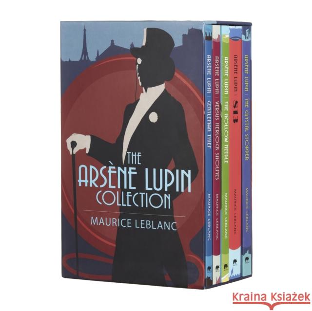 The Arsene Lupin Collection: 5-Book paperback boxed set Maurice Leblanc 9781398813663 Arcturus Publishing Ltd - książka