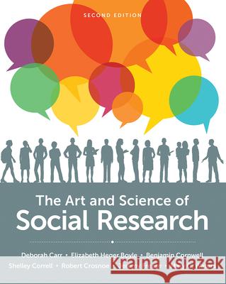 The Art and Science of Social Research Deborah Carr, Elizabeth Heger Boyle, Benjamin Cornwell 9780393537529  - książka