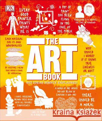 The Art Book: Big Ideas Simply Explained DK 9781465453372 DK Publishing (Dorling Kindersley) - książka