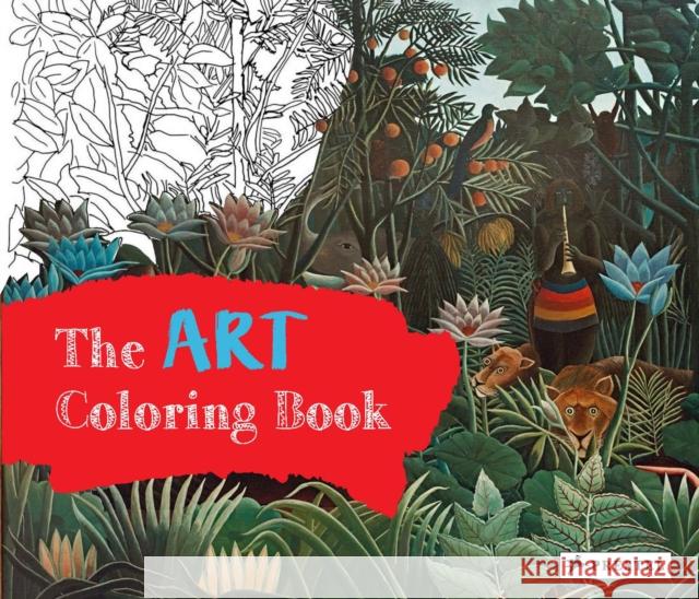 The Art Coloring Book Annette Roeder 9783791373621 Prestel Junior - książka