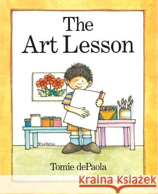 The Art Lesson Tomie dePaola Tomie dePaola 9780399216886 G. P. Putnam's Sons - książka