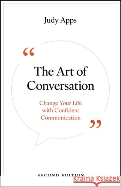 The Art of Conversation Judy Apps 9781907326042 Capstone - książka