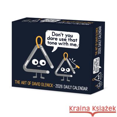 The Art of David Olenick 2026 5.4 X 6.2 Box Calendar David Olenick 9781549254444 Willow Creek Press Calendars - książka