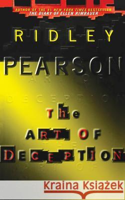 The Art of Deception Ridley Pearson 9780786867240 Hyperion Books - książka