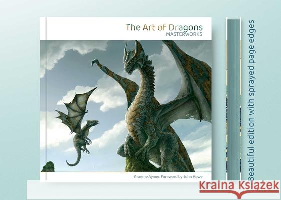The Art of Dragons Graeme Aymer 9781835628034 Flame Tree Publishing - książka