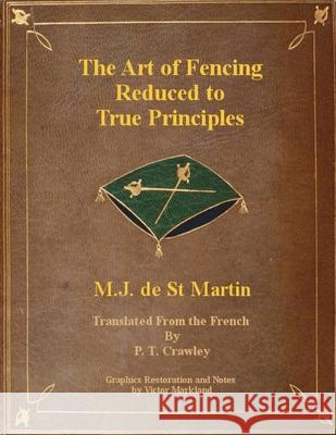 The Art of Fencing Reduced to True Principles Victor Markland, P T Crawley, M J de St Martin 9781312651593 Lulu.com - książka