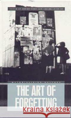 The Art of Forgetting Adrian Forty Susanne Kuchler 9781859732915 Berg Publishers - książka