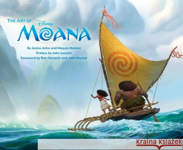 The Art of Moana Maggie Malone 9781452155364 Chronicle Books - książka