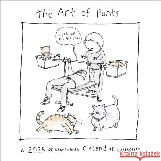 The Art of Pants 2025 Wall Calendar Josh Mecouch 9781524893217 Andrews McMeel Publishing - książka