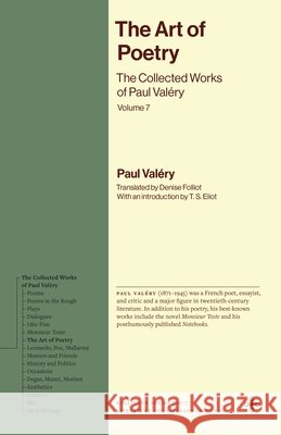 The Art of Poetry Paul Valery 9780691292922 Princeton University Press - książka