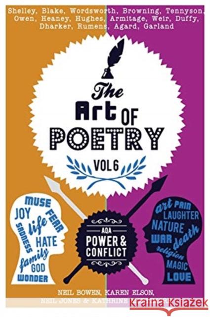 The Art of Poetry [vol.6]: AQA Power & Conflict Kathrine Mortimore, Neil Bowen 9780995467125 Peripeteia Press - książka