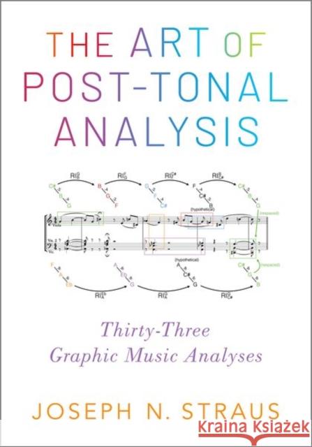 The Art of Post-Tonal Analysis: Thirty-Three Graphic Music Analyses Joseph N. Straus 9780197543979 Oxford University Press, USA - książka