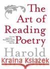 The Art of Reading Poetry Harold Bloom 9780060769666 Harper Perennial