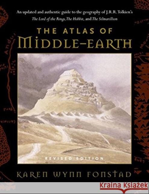 The Atlas of Middle-Earth Karen Wynn Fonstad 9780618126996 Houghton Mifflin Company - książka