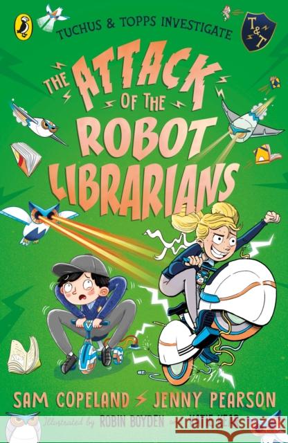 The Attack of the Robot Librarians Jenny Pearson 9780241527054 Penguin Random House Children's UK - książka